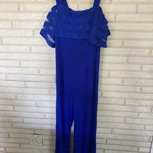 Blue romper